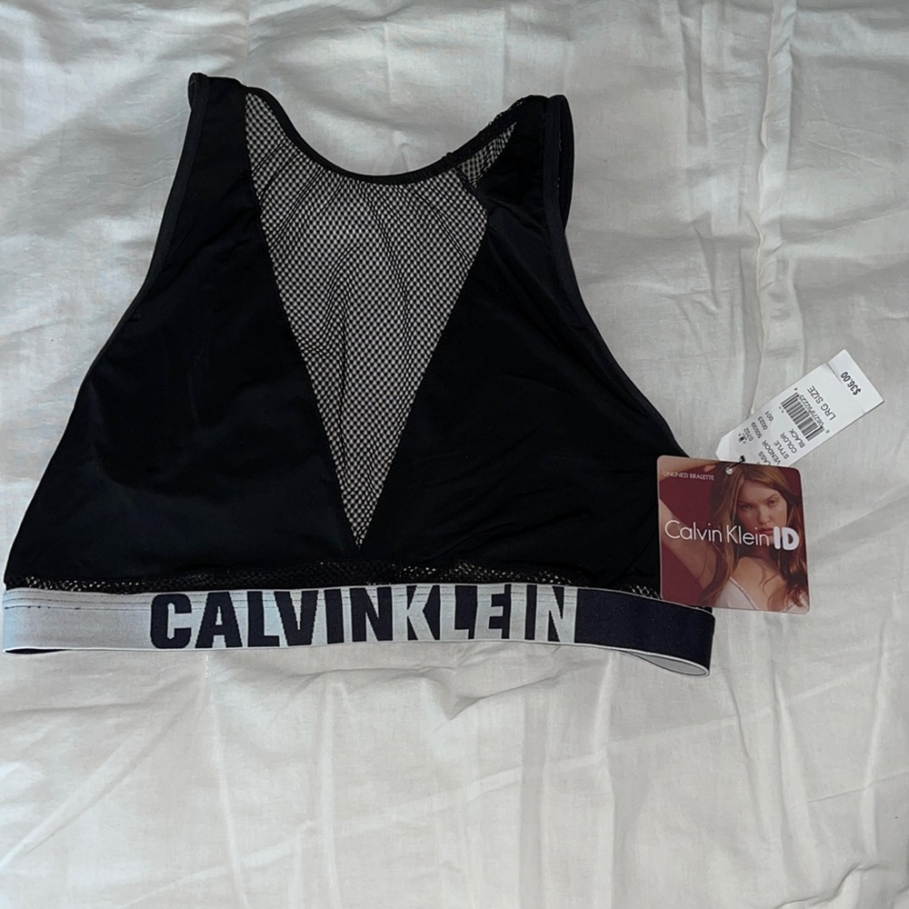 NWT Calvin Klein Unlined Bralette